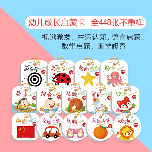 Yuxiang Baby Erleuchtung früh Bildung Kognitionskarte flip durch die Bilder zum Lesen von Alphabetisierungstiere und Pflanzen digitale Spielzeuge y Erleuchtung Klassische chinesische Studien müssen wissen (insgesamt 10 Bände)