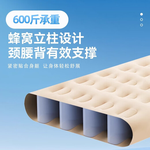 Dachang Lanyue car-mounted automatic inflatable mattress with integrated charging and exhausting, family car, SUV rear seat, universal children's sleeping device in the car, gray, automatic charging and exhausting integrated - built-in air pump, sleeping device in the car, suitable for 95% of models, universal in the rear seat