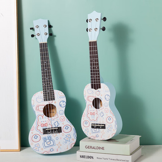 Yamaha Ukulele spielen Musikinstrument niedlich kleiner Gitarre hochaussehende Farbe grenzüberschreitende E-Commerce Agency Sales 21 Zoll lila lila