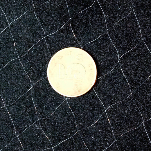 Yuzhiyuan fishing net small white strips fish net small fish single layer sticky net 1 finger 2 finger 3 finger clear fish sinking net floating net fishing net 1.5 meters 7 minutes 50 meters single layer sinking net