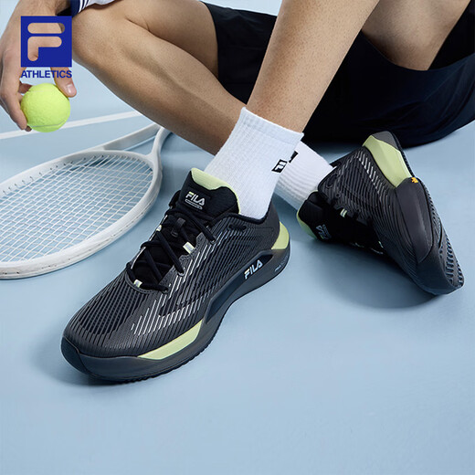 Fila Fila POTENZA Firepower 2 Performance Tennis Shoes Men's Shoes 2025 New Comprehensive Training Shoes Sports Shoes Horse Black-BB 41
