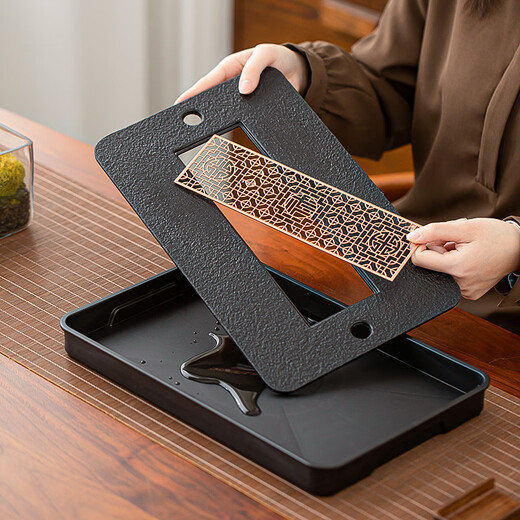 SUSHI CERAMICS Suet Jade White Porcelain Hover Covered Bowl Kung Fu Tea Set Tea Tray Set Affordable Gift Group Purchase Holiday Gift J1221