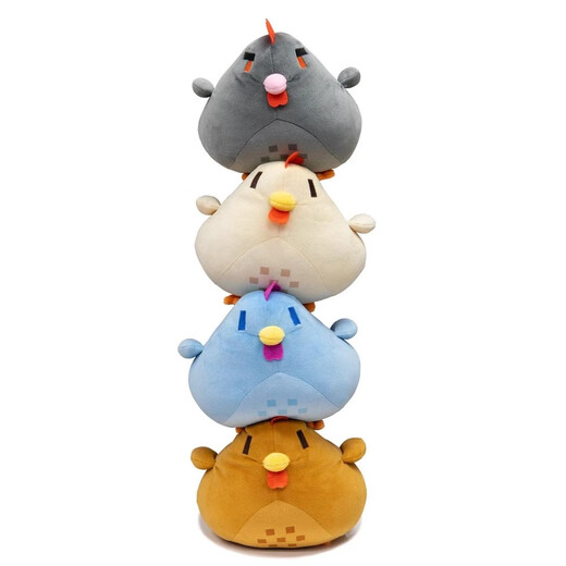 Pengyi's new product Stardew Valley chick pillow pillow doll Stardew Valley game peripheral plush toy brown chick