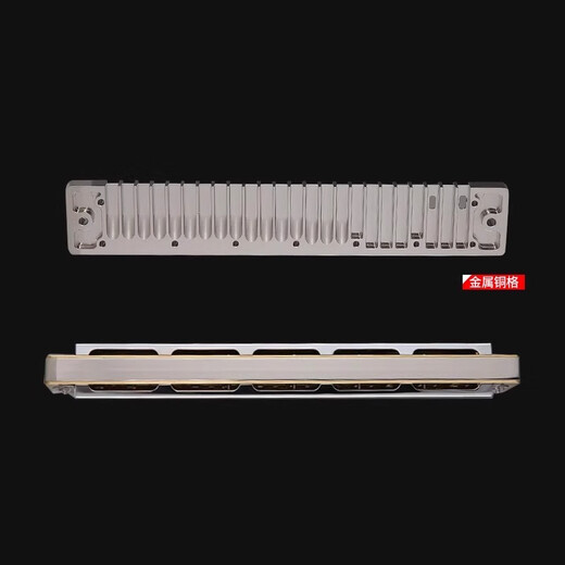Tongbao Japaner Tongbao Marmonica 6624s Sammlung Modell Metallkupfer Grid 24 Loch Polyphonische C -Melodie Professionelle Instrumente #C -Melodie [Metallkupfergitter] #f Melodie