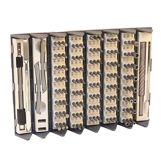 Schraubendreher-Set, kleines Kreuz, Pflaumenblüte, 9227, Handy-Reparaturwerkzeug, Präzisions-Schraubendreher, Crv-Treiber-Kombination, große Falttasche, Kombinations-Schraubendreher FO-9222