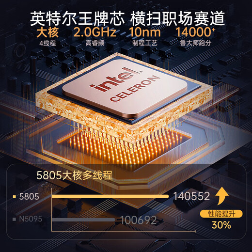 戴睿（dere）云翼系列 国家补贴笔记本电脑 15.6英寸高性能商务办公旗舰轻薄本 大学生游戏娱乐手提本 32G 2TB