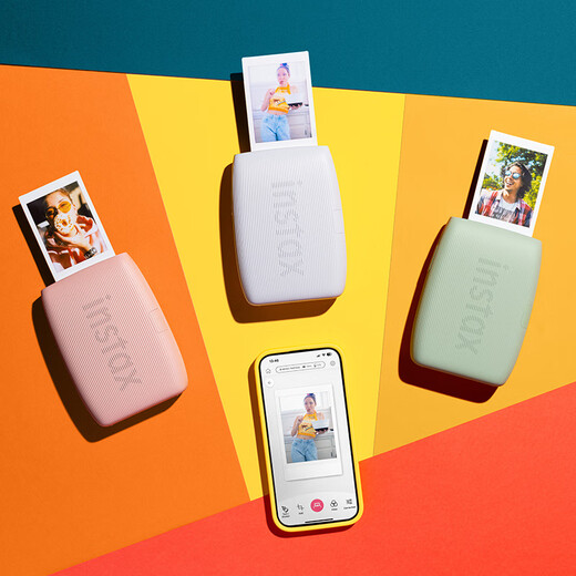 INSTAX Fuji instax mini Link3 mobile photo printer rose pink stand-alone standard