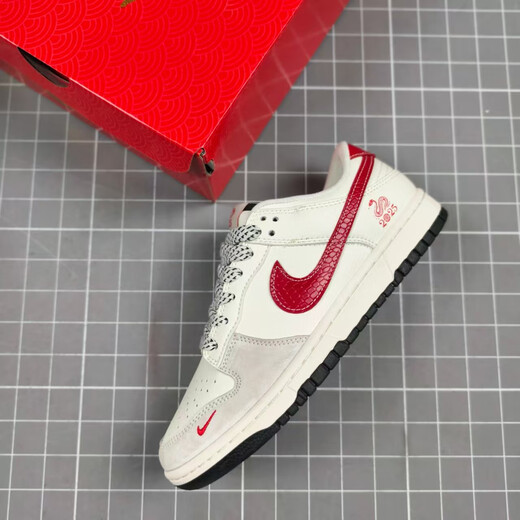 耐克（NIKE） 高端定制    联名户外徒步低帮休闲板鞋XX9930-030 红勾白定制款不退换 44
