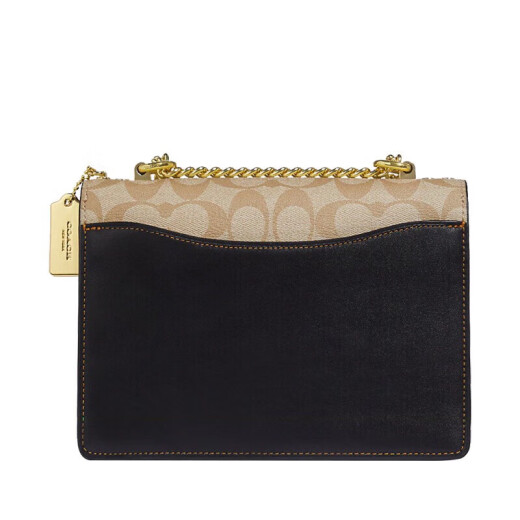 Entrenador (entrenador) [Suministro directo de marca] Bolsa de mujeres Bolsa de órgano de mujeres Regalos de la cadena de la cadena cruzada de un solo hombro para la novia Khaki Brown CD866 Imuoh