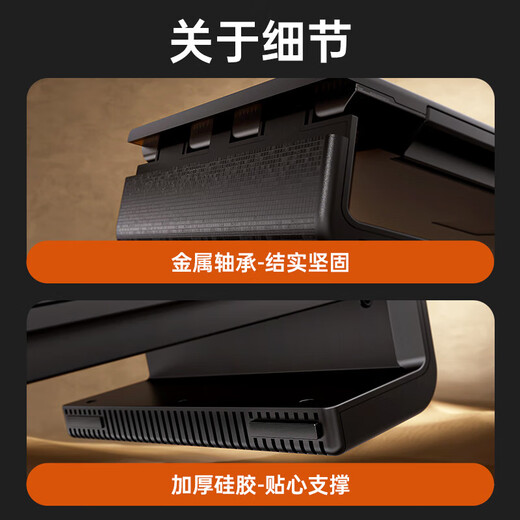 Green Giant (llano) computer monitor stand elevated multi-functional laptop desktop computer stand cooling rack display elevated rack adjustable desktop storage rack computer desk support rack Q5 No installation required with storage elevated rack丨45KG load-bearing