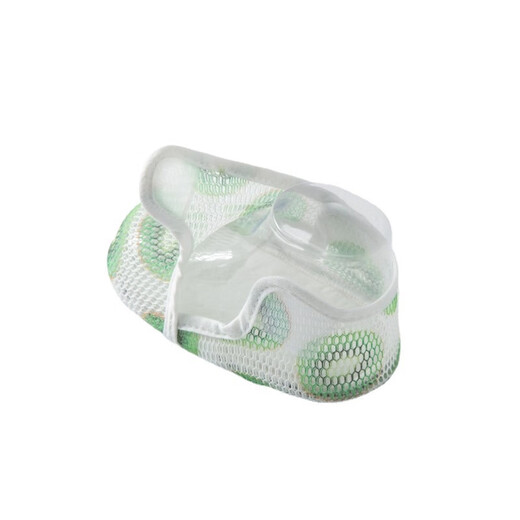 [Baby Reisen] Sommer Mesh Baby Sandalen dünne weiche Sohle Schuhe Kleinkind Baby Fußschutzschuhe Neugeborene Frontschuhe rosa Erdbeer 1 Paar 14 innere Länge cm l Größe 16-24 Monate