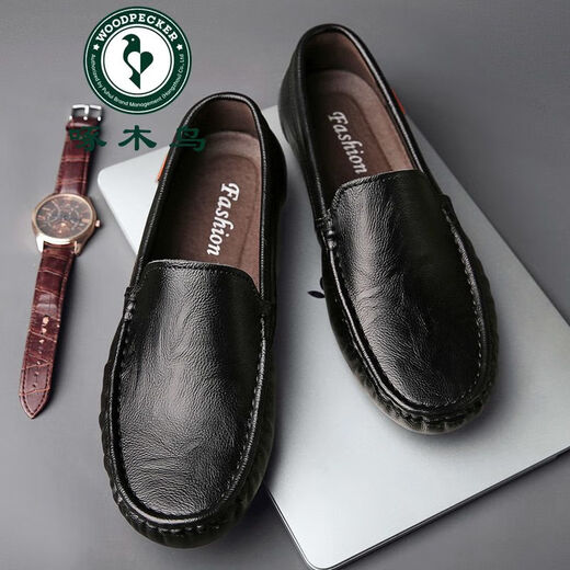Woodpecker High-End [Shop] Herrenschuhe, Beanie-Schuhe, echte Leder-Herren 2025 NEUER AMMEIDABLICHES ATMAUSBEUTTIGKEIT
