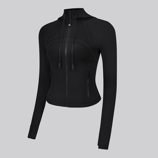 Lululemon丨Define Women's Short Hooded Jacket *Nulu LW3JDJS Black M /8