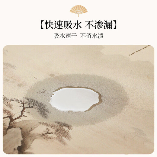
Luxury concept soft diatom mud water absorption floor mat semicircle bathroom door floor mat quick-drying bathroom toilet household child Hua Chunyi NB [semicircle] 12352 70cm*100cm [water absorption and dirt resistance]