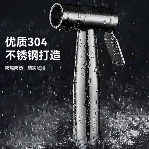 Dezhong spray gun high pressure water spray gun flushing water gun D61 304 stainless steel
