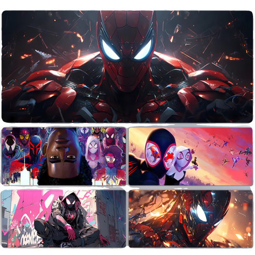 
Spider-Man Mouse Pad Long and Cross Universe Extra Large Lock Edge Thickened Game Anti-Slip Keyboard Mouse Pad Office Desk Pad DL-2694 1000x500mm 3mm