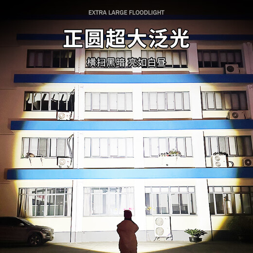 TLXT手电筒强光可充电式户外超亮远射小型迷你便携家用耐用氙气led灯 9900W普亮 1代入门 待3天