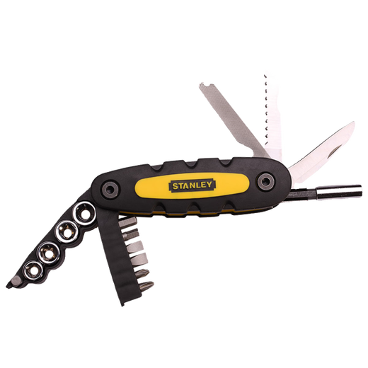 Stanley – tournevis pliant multifonctionnel, ouvre-bouteille, outil portable 70-695-23C/STHT80699 Ensemble d'outils pliants 14 en 1 70-695-23C