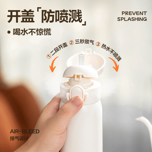 LOCK&LOCK thermos cup for women with good looks 316 straw cup for students portable large capacity water cup coffee cup for men 2025 gift