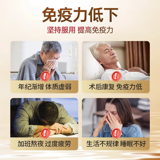北京同仁堂破壁灵芝孢子粉增强免疫力搭扶正固本头道长白山袍子粉送礼营养 灵芝孢子粉胶囊1瓶共60粒