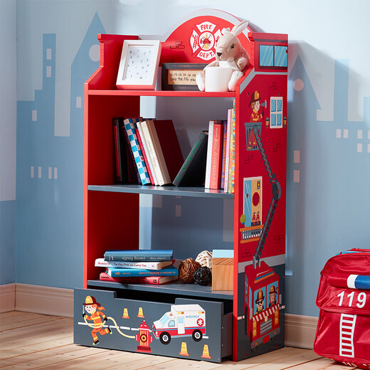 OUOETYTEAMSON FENDUO QI Baby Bookshelf Librería de estantería para el gabinete de juguete para niños Muebles de jardín de jardín de jardín de jardín de jardín de jardín de jardín de jardín W-7500A