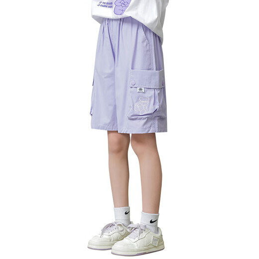 Yoyo One (Yoyo One) Girls Shorts Enfants d'été 2025 NOUVEAU PUTON TOLLING PAPLANT À CINQ POINT
