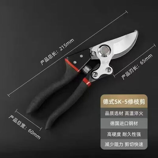 German craftsmanship imported steel branch shears, tree scissors, fruit tree shears, pruning scissors for household flowers, trees and grapes to prune branches. On clearance. 1 extra large size. Not the main picture. Original. German quality 100 times sharper + stronger hardness.