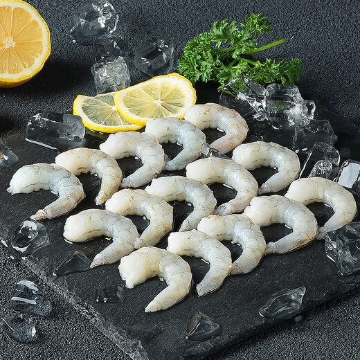 No. 1 member store green shrimp 1kg 0 added water-retaining agent, manual shrimp removal, zipper bag for easy feeding