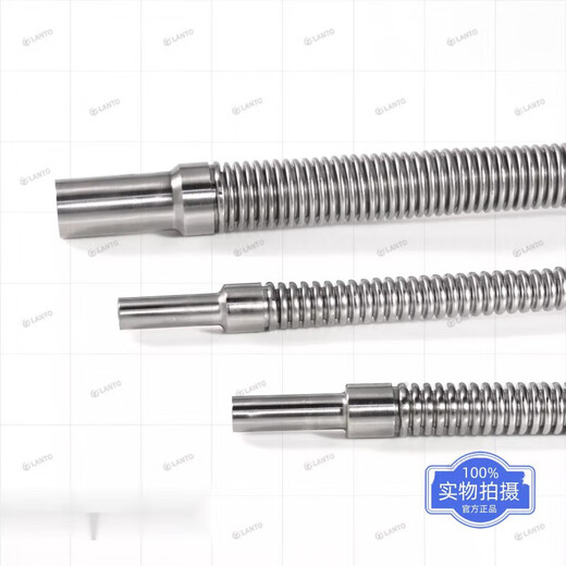 He Jiagong 316 stainless steel VCR female head male vacuum corrugated hose ultra high purity and clean MVCR3/8-FVCR3/8 (L:1048)