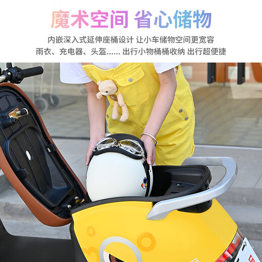 LIMA Electric Motorcycle MINI Speed 50km/h - Range 60KM CHILWEE Battery 60V Long Range Commuting Electric Vehicle Magenta Green