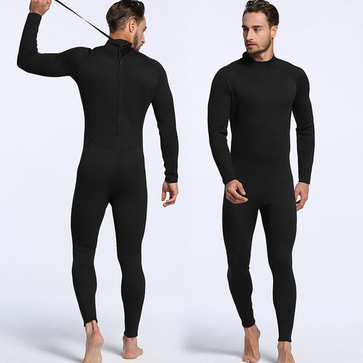 Shantou Lincun 2mm neoprene one-piece wetsuit surfing suit cold-proof diving swimsuit outdoor beach wetsuit MY056 Men's S