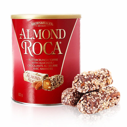 Vereinigte Staaten importiert Lejia Mandel Mandel -Booler -Snacks Hochzeit Süßigkeiten Souvenir 822g Casual Snacks Mandelkerner Originalgeschmack 1105G*1 Dose