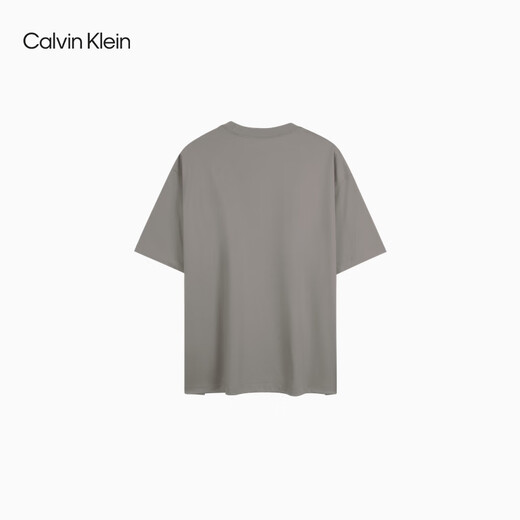 Calvin KleinCKJeans25早秋新款男休闲纯色字母印花纯棉宽松短袖T恤4RC829G L1X-冰珀绿 XS