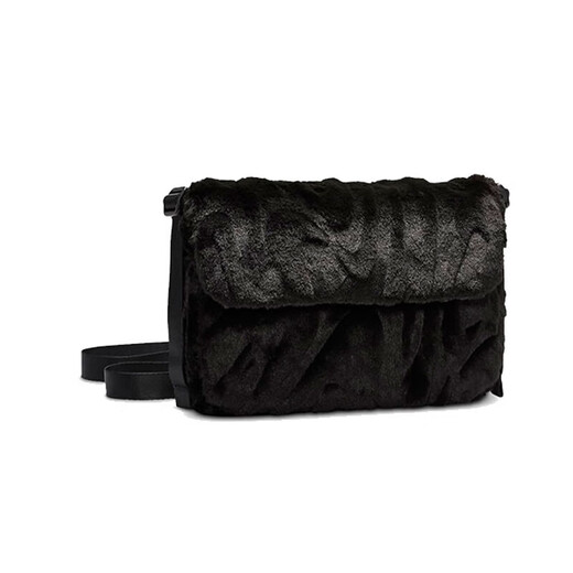 
Nike (NIKE) shoulder bag men's bag women's bag outdoor sports bag student casual bag plush shoulder crossbody bag FZ1326-010 black all size
