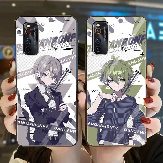 Kyodo Jingmeido Projektiltheorie gebrochene Sämlinge, gehacktes Horn-Mobiltelefongehäuse für vivoiqooneo9oppoa2 Apple 13 Xiaomi V15882 Higashikeng-Temperierte Glasschale, die für Apple-Models geeignet ist, um es an den Kundenservice zu senden, um es an den Kundendienst zu schicken