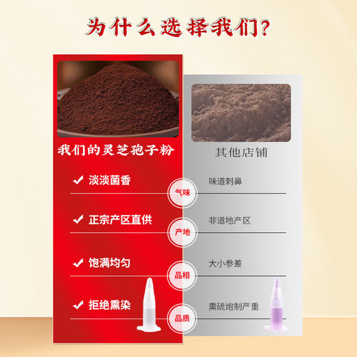 煜树 有机灵芝孢子粉250克  长白山灵芝孢子粉有机孢子粉灵芝粉