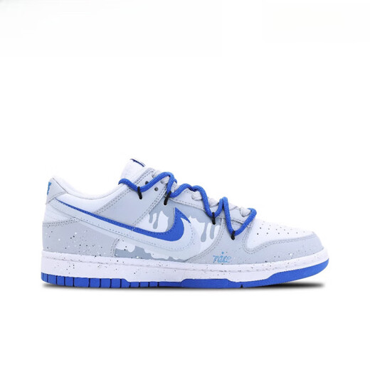 Nike (Nike) Dunklowroyal Bär Gummi-Graffiti English Herren Low Top Shoes DH9765-105 (Team0999-Weichbär 35.5