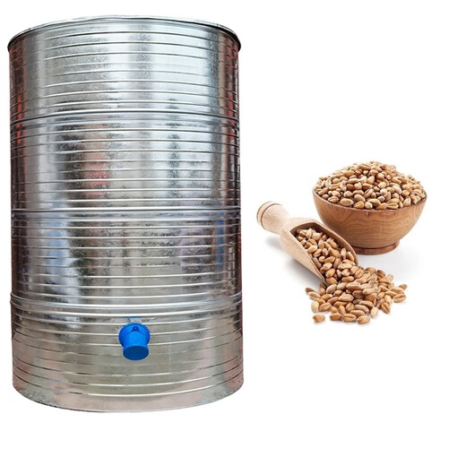 Enshousu Grain Storage Warehouse Household Barn Grain Storage Grain Rice Rice Rice Storage Iron Grain Storage Barn Wheat Circle Diameter 133 Four-layer Wheat 3890Jin[Jin equals 0.5 kg] Rice 2760