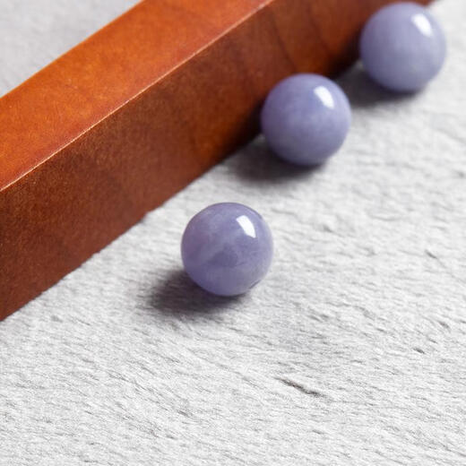 Yixiang 6A natural tanzanite loose beads round bead bracelet Tanzanian stone diy multi-bead bracelet single bead jewelry accessories tanzanite 9mm bracelet (21 pieces)