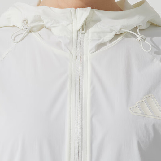 Adidas (Adidas) Jacke Frauen 2025 Sommer Neue Outdoor Sportswear Windproof Fashion Casual Kapuze atmungsaktive Jacke JN0705 XS
