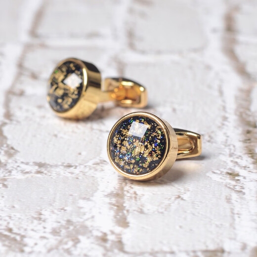 Sunflower color change blue French shirt cuff link sleeve nail business men cuff nail shirt button cuff button men and women x127 Sunflower color change blue
