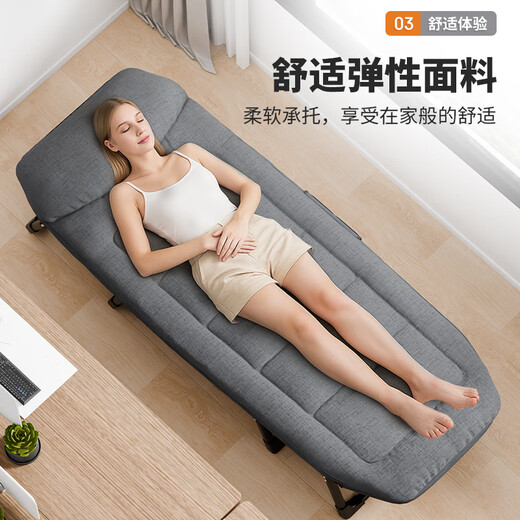 Lit pliant yoik American Single Lunch Break Hospital Hôpital Escort Bed Rental House Camp Bed peut s'asseoir et mentir 180 * 60cm