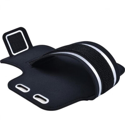 Zhizhou running arm bag for men and women outdoor fitness equipment sports mobile phone arm strap 6.5 inch arm sleeve sports hand 6.5 inch 18*10cm black