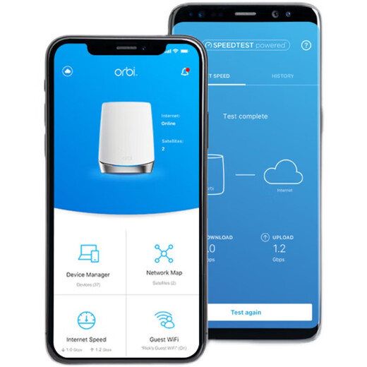 网件（NETGEAR）准新美国RBK753网件Orbi752 路由器WIFI6千兆mesh分布式RBS750 简包三支装-RBK753 1个主机