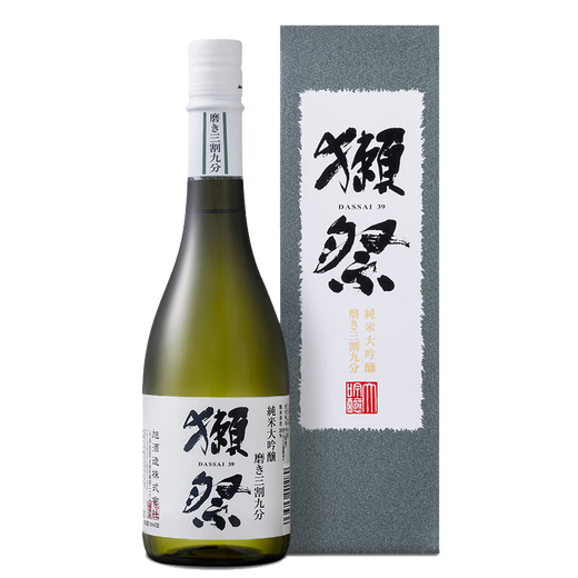 獭祭 39三割九分 纯米大吟酿 日本进口清酒 720ml礼盒装