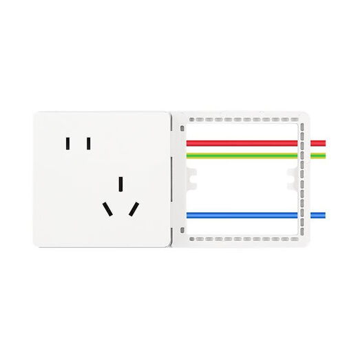 86-Kassetten-Erweiterungspanel-Typ, verdeckt, nationale Norm, Klimaanlage, wandfeste Erweiterungssteckdose, porös, multifunktional, für den Haushalt, 16A10A, universell, weiß, 16A10A, universelle Erweiterung nach unten, versetzte fünf Löcher mit nagelfreiem Kleber