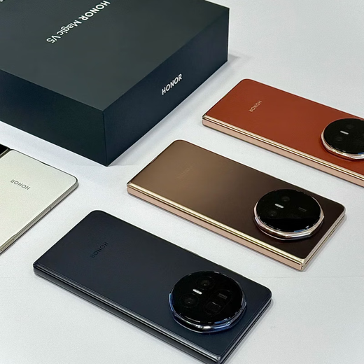 Honor honor/ Magic V5 folding screen magic v5 5G pass in stock, velvet black 16GB+512GB, not activated in China (ready stock, quick delivery)