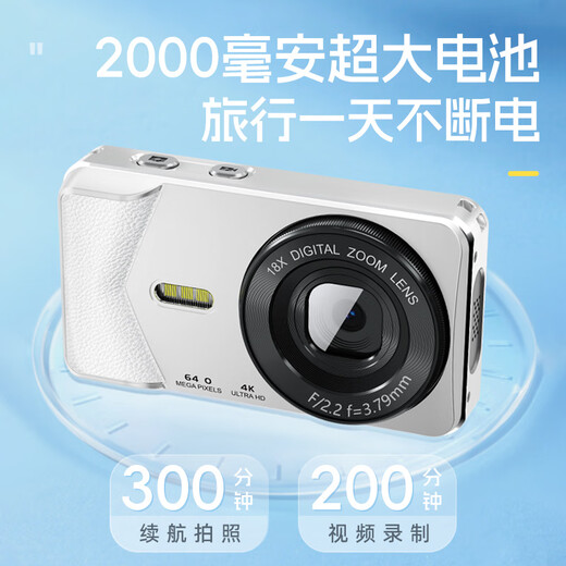 Kufire CCD caméra étudiant caméra meilleur ami cadeau d'anniversaire pour filles niche lycéen cadeau de Noël pour petite amie appareil photo numérique pour la photographie et les voyages