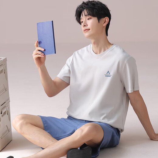 Septwolves Summer Pajamas Pajamas Shorts Shorts Shorts Hombres Comfort Confort Corriente al aire libre