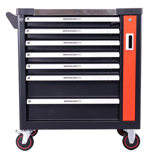 Huili Auto Repair Tool Cart Set Full Combination Industrial Grade Sheet Metal Maintenance Heavy Duty Workshop Mobile Drawer Tool Box Without Car 521 Pieces Tools + Lining
